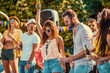 © ivanko80 - Beautiful young people having fun near swimming pool
