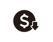 © Alice July - Cost reduction icon symbol vector