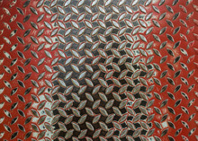 Red Steel Plate