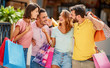 © ivanko80 - Friends enjoying shopping in the city