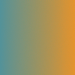 two tone green and orange gradient halftone background for social media banner