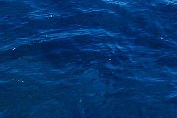 Blue water texture