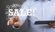 © vegefox.com - sale digital percent in hand