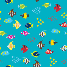 Cartoon Fish Pattern