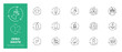 © Balthus - Set of Zero waste line icons - Modern icons