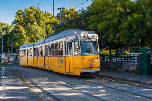 Plakaty tramwaje  tramwaj-w-budapeszcie