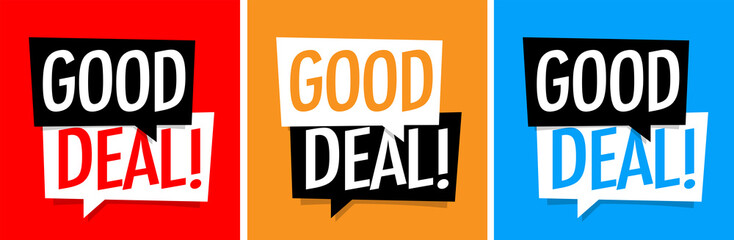 Poster - Good deal