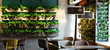 © Prostock-studio - Floral interior in modern cafe with plants in decoration pots