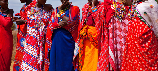 tribu masai, kenia, africa