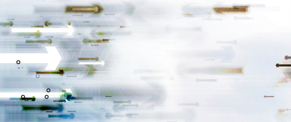 Technology data background, idea of global business solution