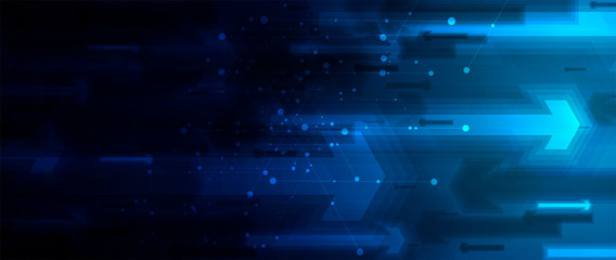 Technology data background, idea of global business solution