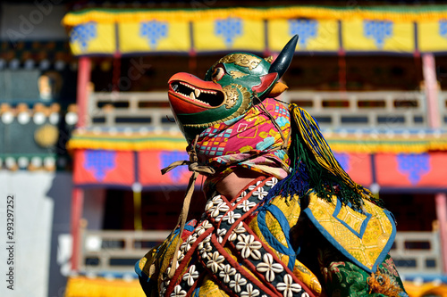 Tawang Arunachal Pradesh India Buddhist Monk Dancing In Disguise For The Torgya Festival In The Background There Are Monastery And Many Gathered Viewers Stock Photo Adobe Stock Tawang Arunachal Pradesh India Buddhist Monk Dancing In Disguise For The Torgya Festival In The Background There Are Monastery And Many Gathered Viewers Stock Photo Adobe Stock