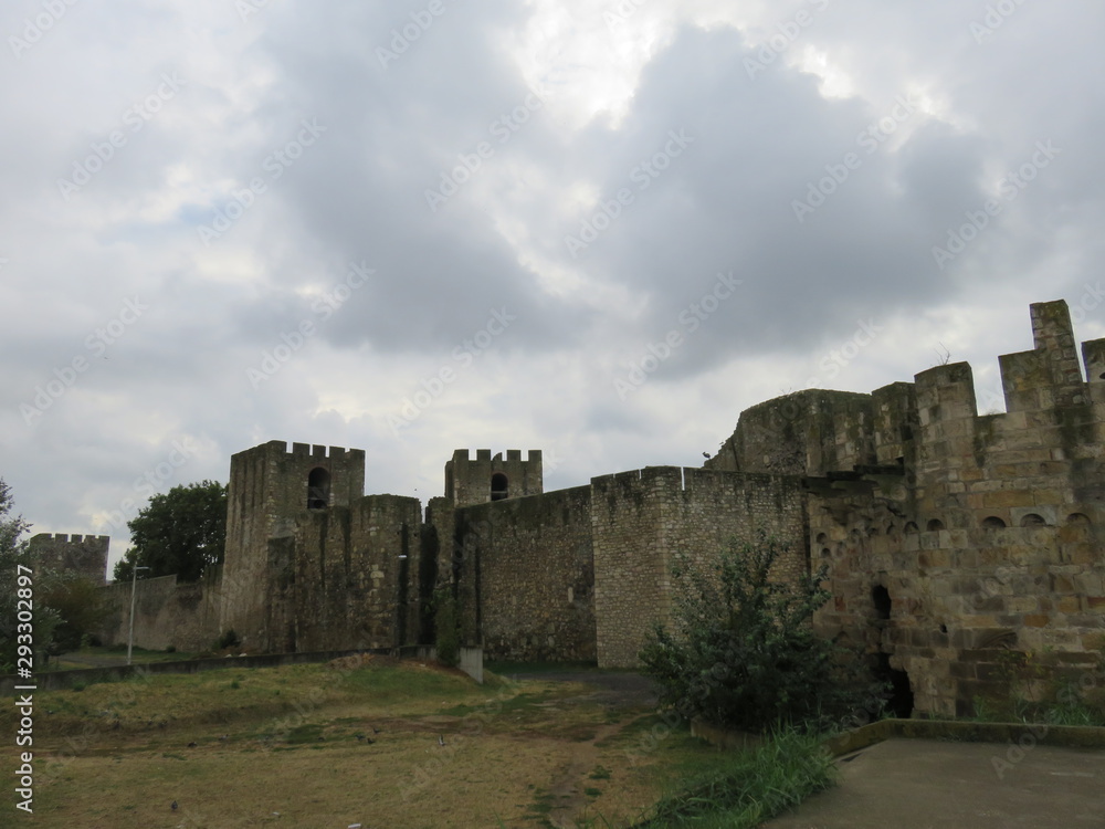 ramparts of a medieval fortress Stock Photo | Adobe Stock