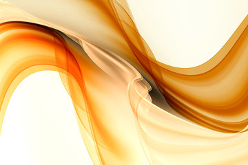 Wall Mural - Gold motion modern waves background.