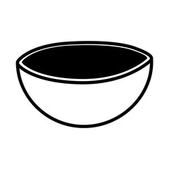 Wall Mural - Isolated kitchen bowl vector design