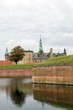 Kronborg renaissance castle, home of Hamlet and a designated UNESCO World Heritage Site in Elsinore, eastern Denmark