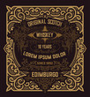 © Roverto - Antique label for whiskey or other products.
