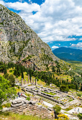 Canvas Print - Archaeological Site of Delphi in Greece