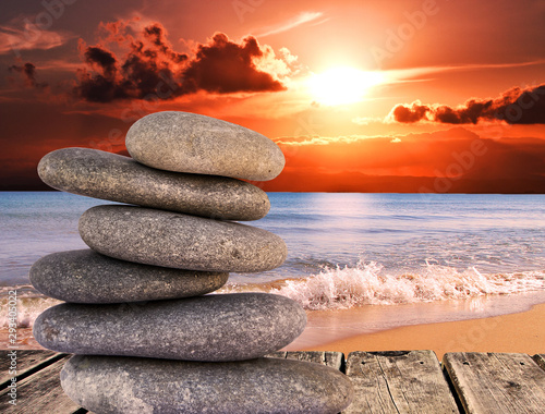 Paisaje Zen Y Relajante De Una Playa Buy This Stock Photo And Explore Similar Images At Adobe Stock Adobe Stock