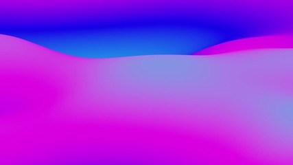 Wall Mural - looped animation. abstract colorful wavy background in bright rainbow colors. modern colorful wallpa