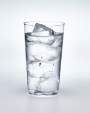 Glass Of Water With Ice 