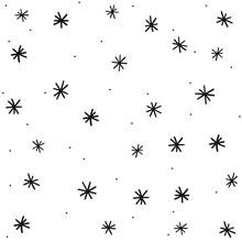 Winter Snowflake, Background, Vector Illustration
