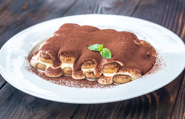 Sticker - Portion of tiramisu