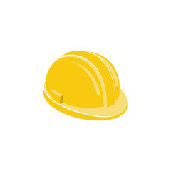 Construction helmet vector 3d isometric, color web icons set, new flat style. Creative illustration design, idea for infographics.