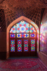 Wall Mural - interior of mosque in Shiraz - Iran