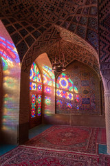 Canvas Print - Interior of mosque in Iran