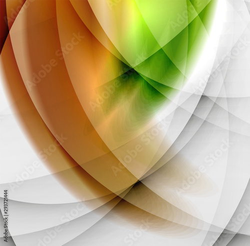 Wave color transparent background design