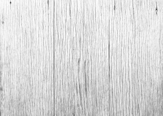 Wall Mural - black and white wood board pattern background