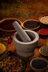 Wall Mural - Spice still life