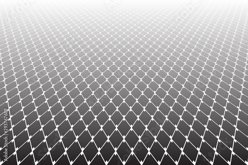 Abstract geometric pattern. Diminishing perspective.