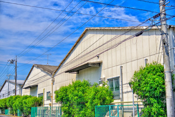 【群馬県】伊勢崎市の工場外観