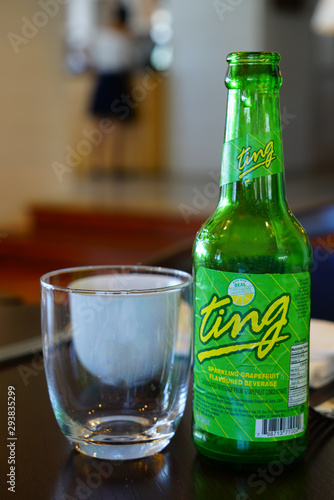Basseterre St Kitts 21 Nov 2018 View Of A Bottle Of Ting A Citrus Carbonated Soft Drink Manufactured In The Caribbean Flavored With Jamaican Grapefruit Buy This Stock Photo And Explore Jamaica, island country of the west indies. adobe stock