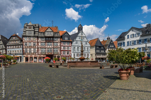 Marktplatz in Butzbach © Hans Arnold Eberlein