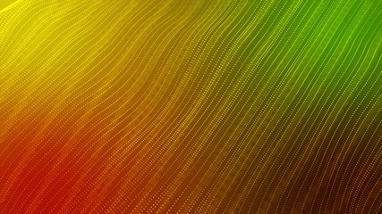 Wall Mural - wave particles space background.abstract wave