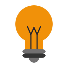 Poster - light bulb icon