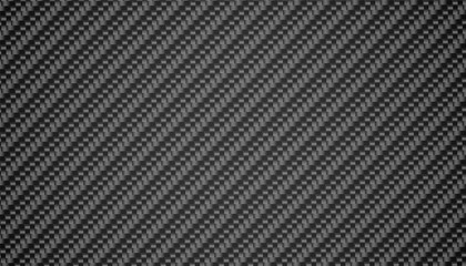 Poster - dark gray carbon fiber texture background design