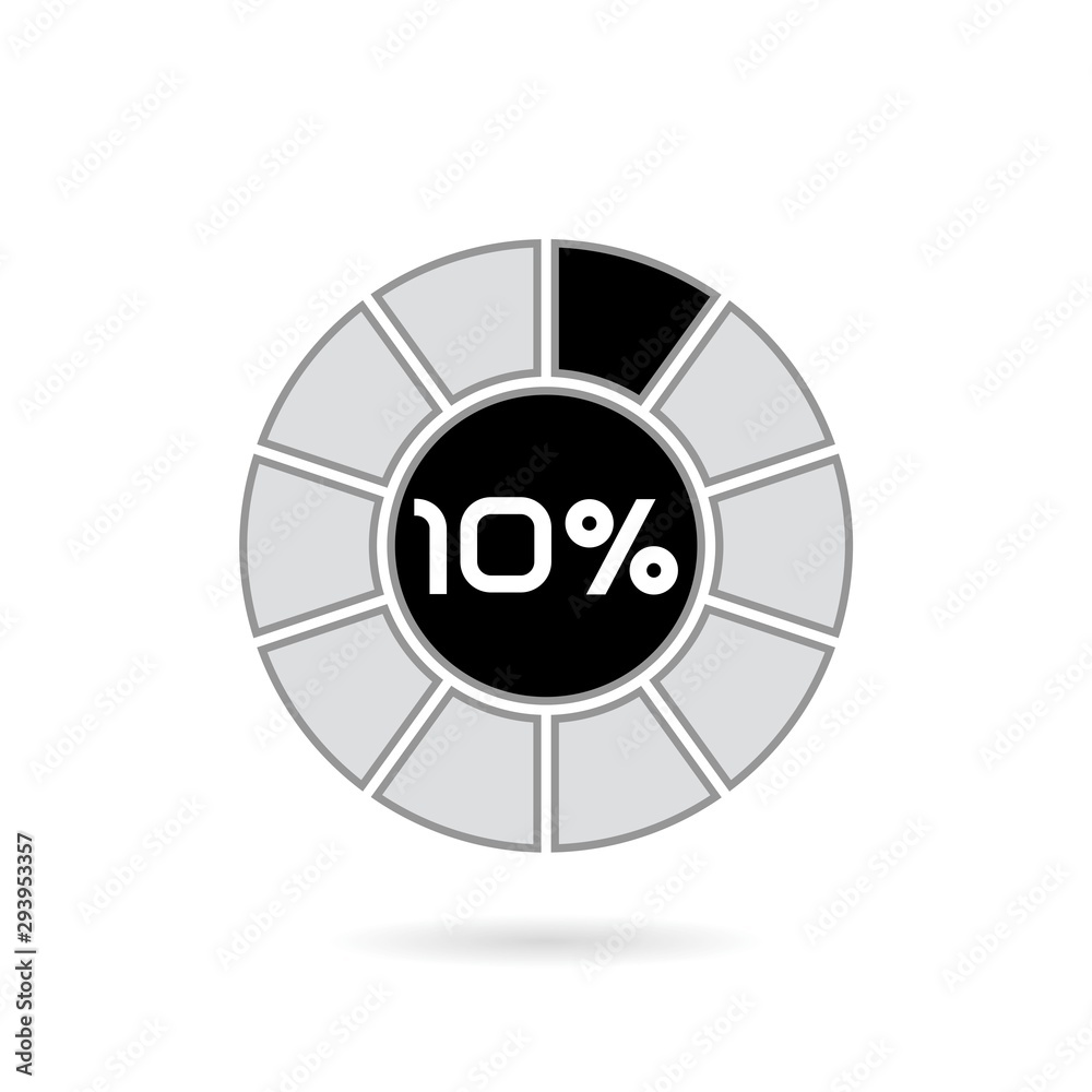 Percentage Diagram 10 30 40 50 60 70 80 90 100 Percent Pie Chart Business Infographics Template Wall Mural Sljubisa Percentage Diagram 10 30 40 50 60 70 80 90 100 Percent Pie Chart Business Infographics Template Wall Mural Sljubisa