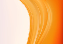 Orange Abstract Creative Background Design