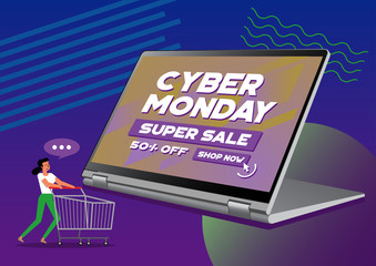 Cyber Monday discount sale