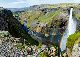 Wall Mural - Haifoss - Iceland