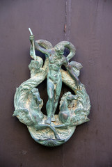 Wall Mural - unusual and antique door handles of Malta