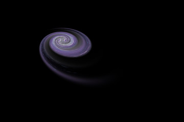 Wall Mural - black hole somewere in space. science fiction. elements of this image were furnished by nasa.