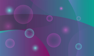 Wall Mural - neon in abstract style on dark background. illuminated design. neon background. digital glowing effe