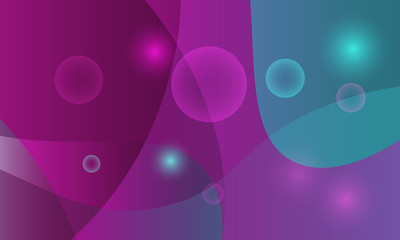 Wall Mural - neon in abstract style on dark background. illuminated design. neon background. digital glowing effe