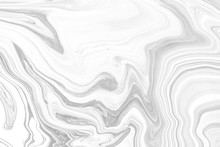White Acrylic Pour Color Liquid Marble Abstract Surfaces Design.