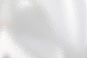 Light matte surface. Plastic glass. Frosted winter window glass. White gray gradient transparent background	